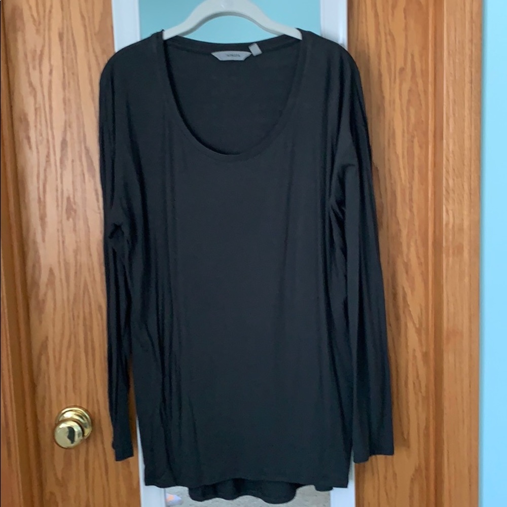 Athleta High Low Long Sleeve Tee